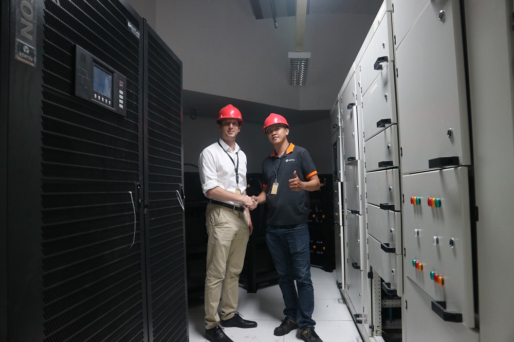 First turnkey data center in Indonesia