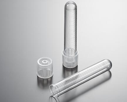 Round-Bottom Tubes with Dual-position Cap