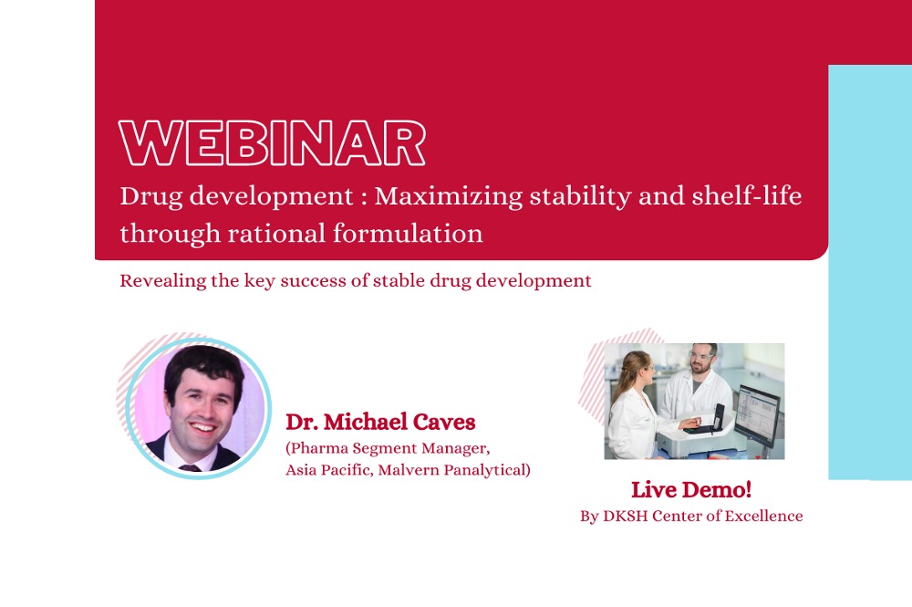 Online Webinar: Drug Development - Maximizing Stability and Shelf-life Through Rational Formulation