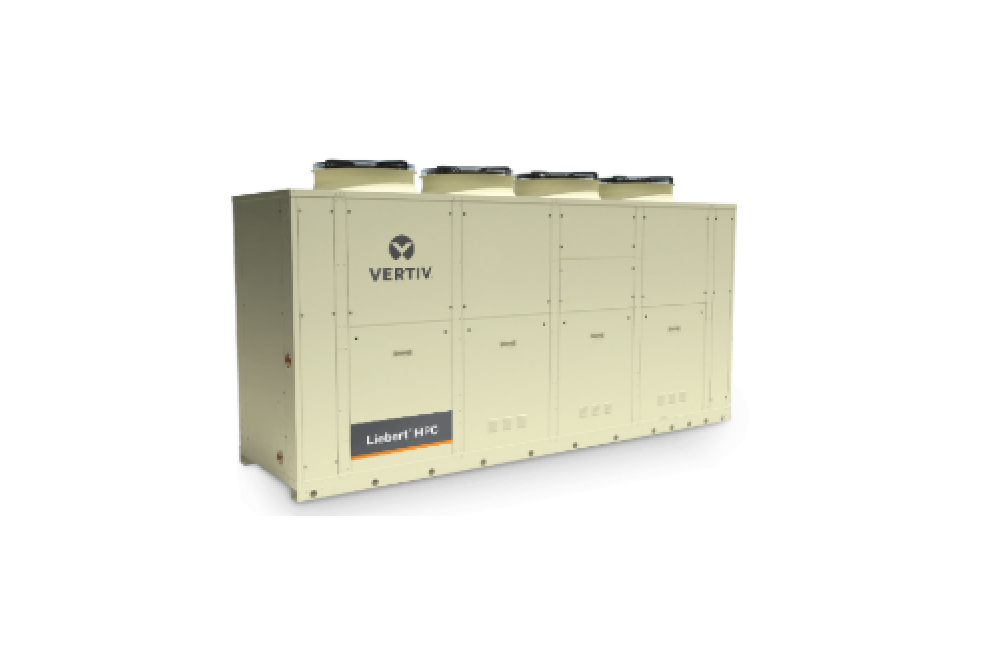 The Liebert HPC-S provides chiller support for small to mid-sized computer rooms, with cooling capacities of 192kW (55 tons), 285kW (81 tons) and 362kW (103 tons).