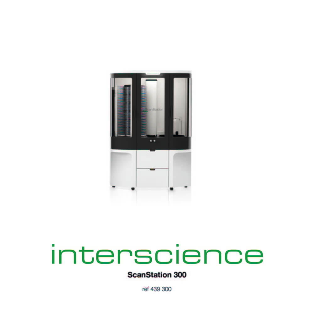 ScanStation 300 is a device centralizing incubation, detection and counting of Petri dishes. Colonies are detected & counted as soon as they appear. Follow the growth curve of the colonies.