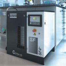 Atlas Copco - Oil-free scroll compressor - SF and SF+