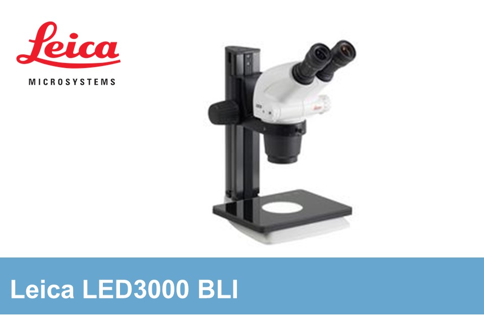 Extremely high-performance LED vertical illuminator for recesses and holes Leica LED5000 NVI